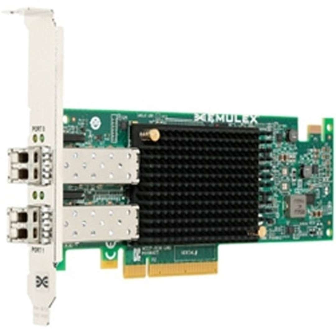 Dell Emulex LPe31002-M6-D Dual Port 16Gb FC HBA, x8 PCI-e Full Height | GVF0M