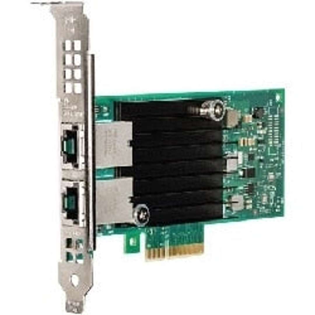 Dell Intel X550 Dual Port 10G Base-T x4 PCIe Adapter, Full Height | 5PY5X