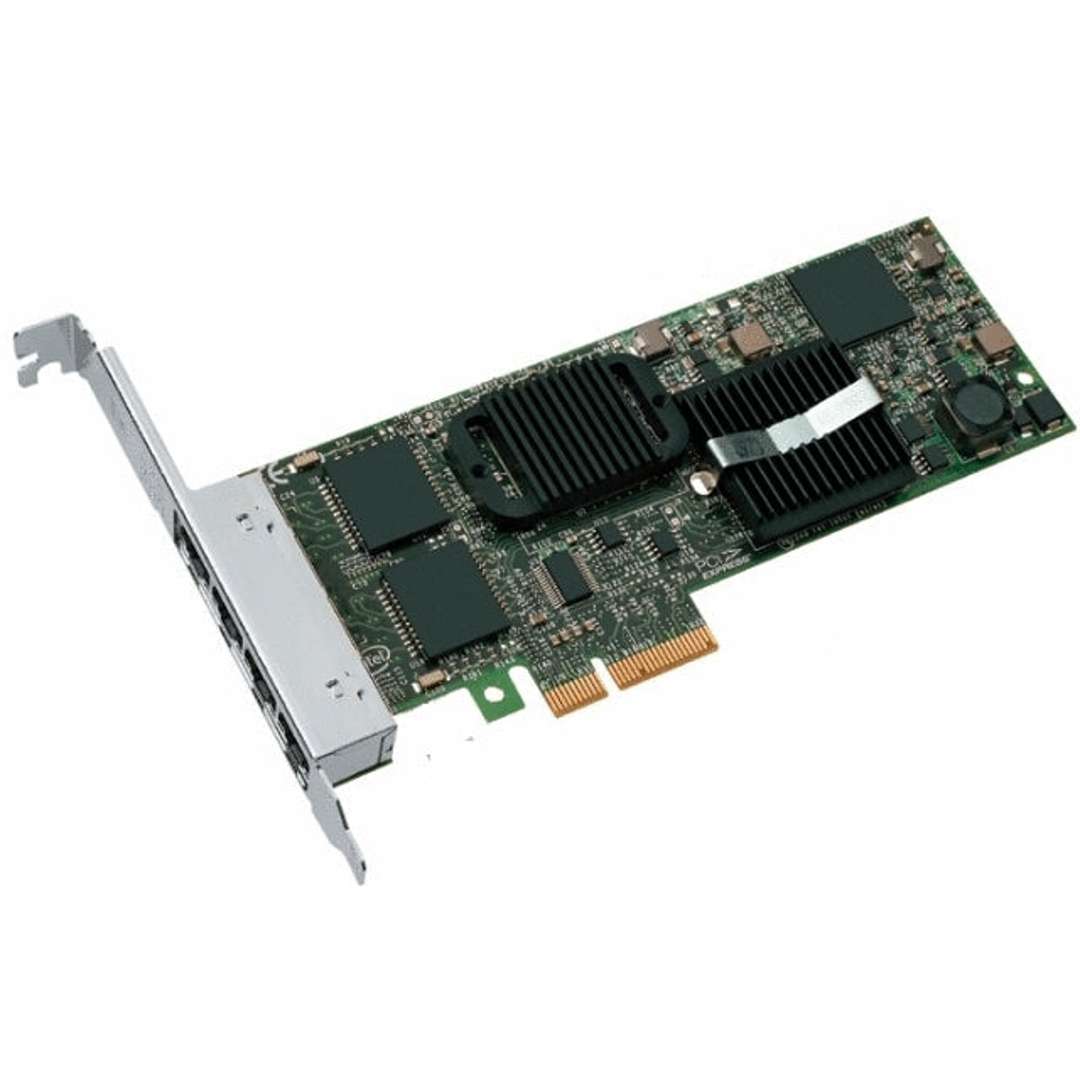 H092P  | Refurbished Dell Intel Pro/1000 Quad Port 1Gb/s x4 PCI-e Network Adapter, Full Height