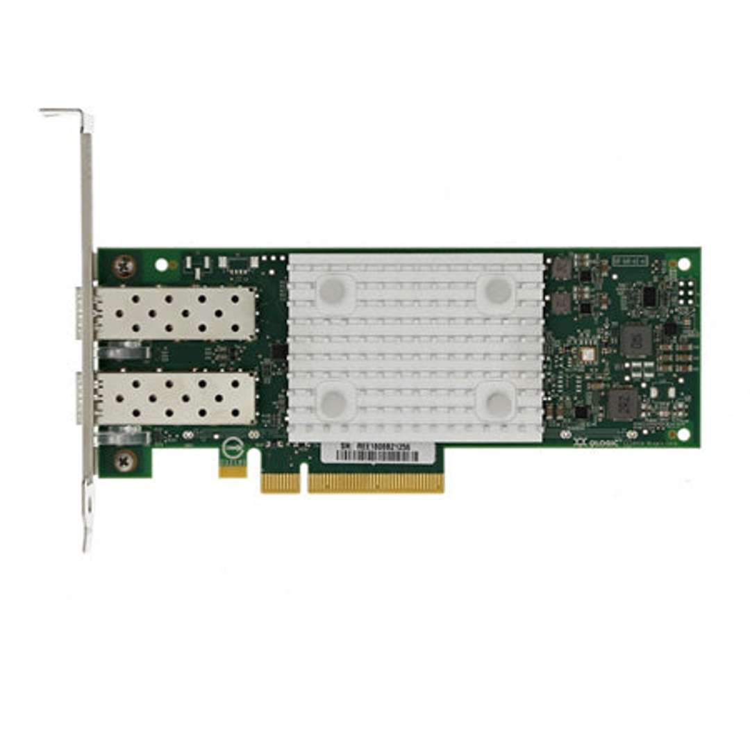 Dell QLogic QL41262HFCU-DE Dual Port 25GbE SFP+ CNA x8 PCIe Full Height | 86P4V