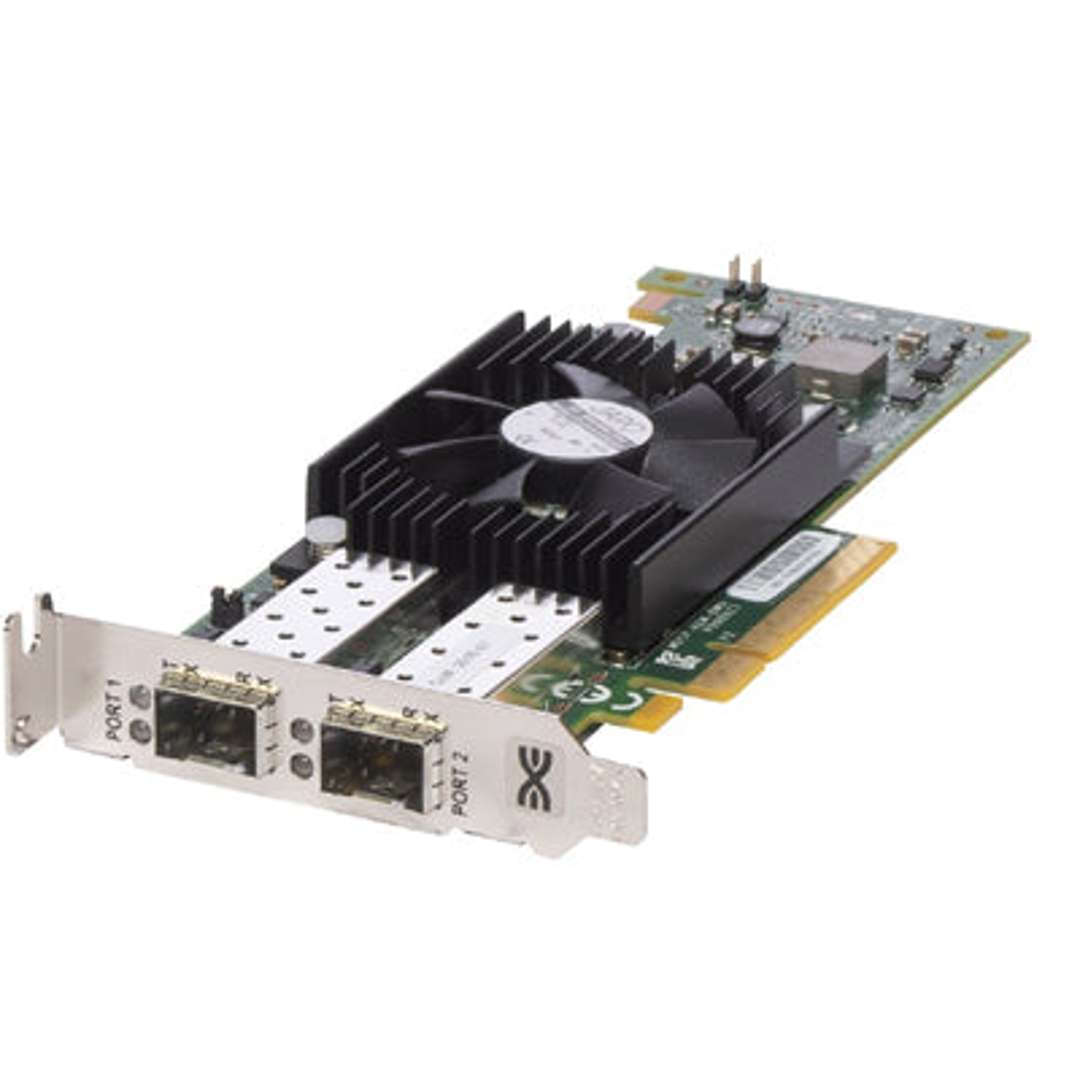 Dell Emulex OCe14102B-U1-D 2-port x8 PCIe 10GbE CNA, Low Profile | NTF8N