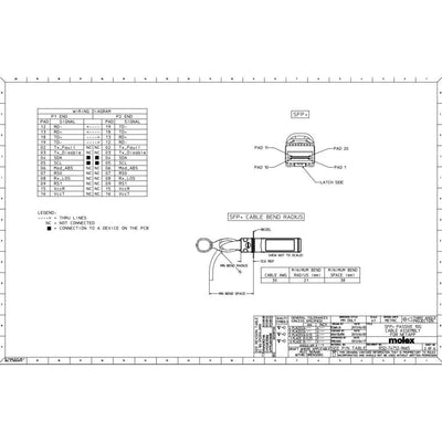 NetApp X6566B-2-R6 - 2m Data Cable with Plug SFP+/SFP+ | Cu, Twinax, 10Gb, SFP+/SFP+,