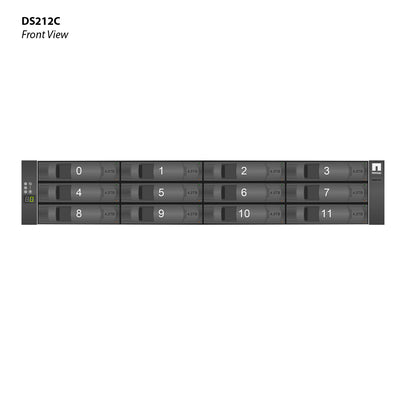 NetApp Disk Shelf DS212C with 12x 4TB 7.2K NL-SAS SED X315A-R6 6gbps