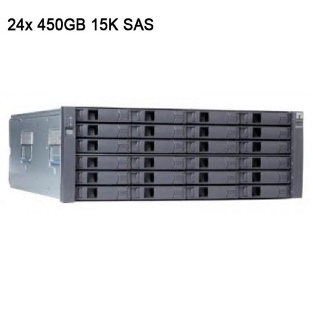 NetApp DS4243 Expansion Shelf with 24x 450GB 15K sas HDDs (X411A-R5)