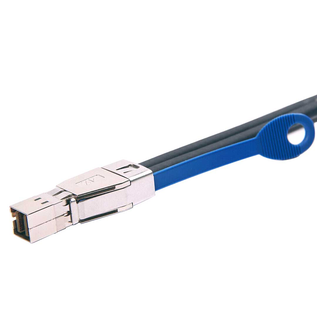 Dell 0.5M (1.7ft) 12Gb Mini-SAS HD to Mini-SAS HD (SFF-8644 to SFF-8644) Data Cable | WTCFX