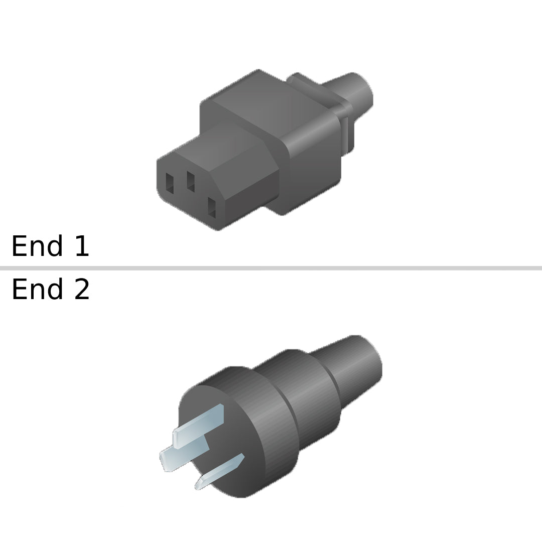 NetApp X-33115-00-0E-C - 2.5m Power Cable with Plug IEC60320-C13/AS/NZS 3112 | Power Cord,Australia-New Zealand,E-Series,0E,-C