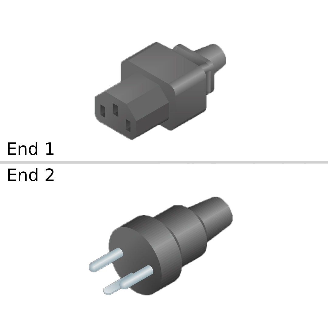 NetApp X-33112-00-0E-C - 2.5m Power Cable with Plug IEC60320-C13/DHCR107-2-D1 | Power Cord,Denmark,E-Series,0E,-C