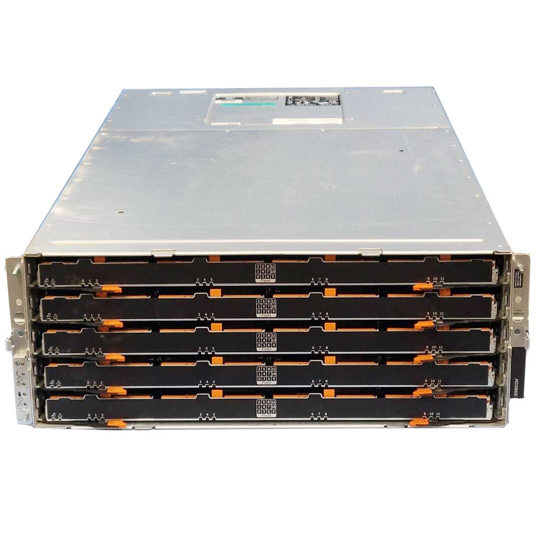 Dell PowerVault MD3860i 60x3.5" 10GBASE-T iSCSI CTO Storage Array