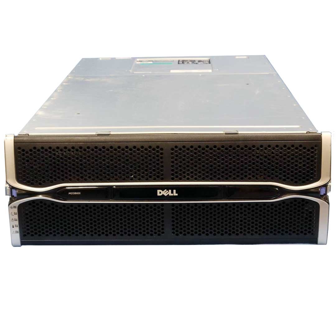 Dell PowerVault MD3860i 60x3.5" 10GBASE-T iSCSI CTO Storage Array