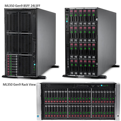 HPE ProLiant ML350 Gen9 8 SFF Tower Server Chassis | 754536-B21