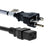 CAB-US620P-C19-US | 16A, 250 VAC NEMA L6-20P to IEC C19  Power Cable