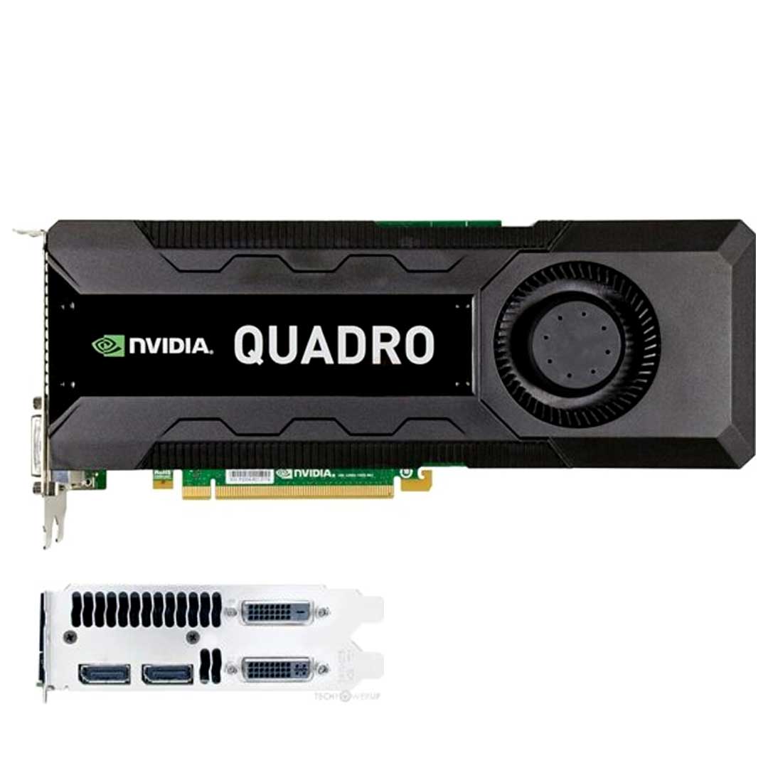 HPE NVIDIA Quadro K5000 DW 4GB Graphics card - 736758-001