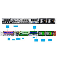 D2P36 | Dell PowerEdge R450 Rack Server Chassis (4 x 3.5