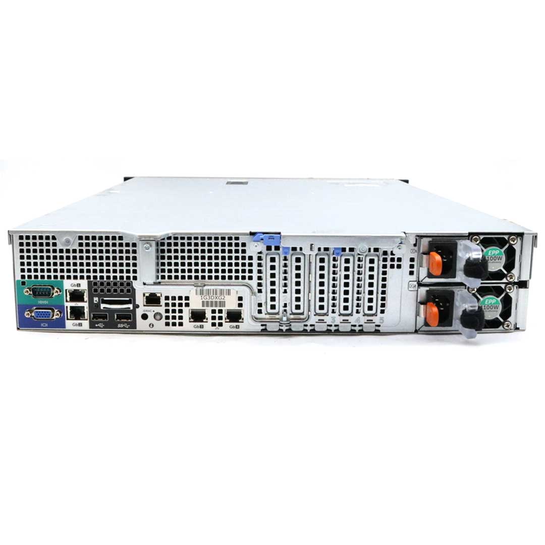 Dell PowerEdge R530 CTO Rack Server R530-rear-5-pcie-low-profile