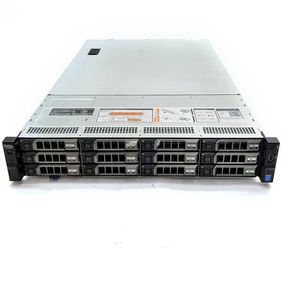 Dell PowerEdge R730xd Rack Server Chassis (12 x 3.5") R740xd-12-BayLFF