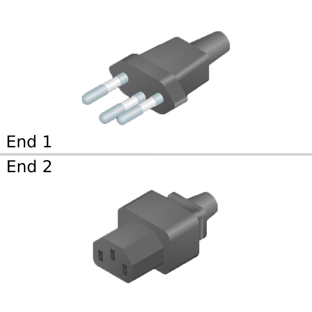 NetApp X-33109-00-R6-C - 2.5m Power Cable with Plug SEV 1011/IEC60320-C13 | Pwr Cord, Switzerland, E-Series
