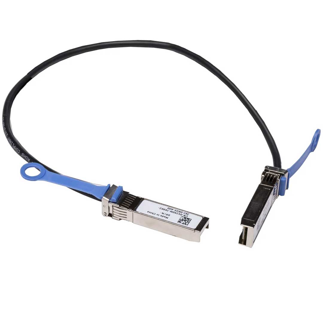 Dell 0.5M (1.7ft) 10GbE SFP+ to SFP+ Data Cable | C6Y7M