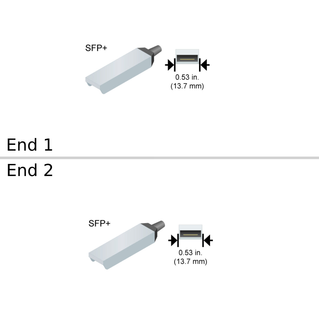 NetApp Data Cable with Plug SFP+/SFP+ | Cu, Twinax, 10GbE