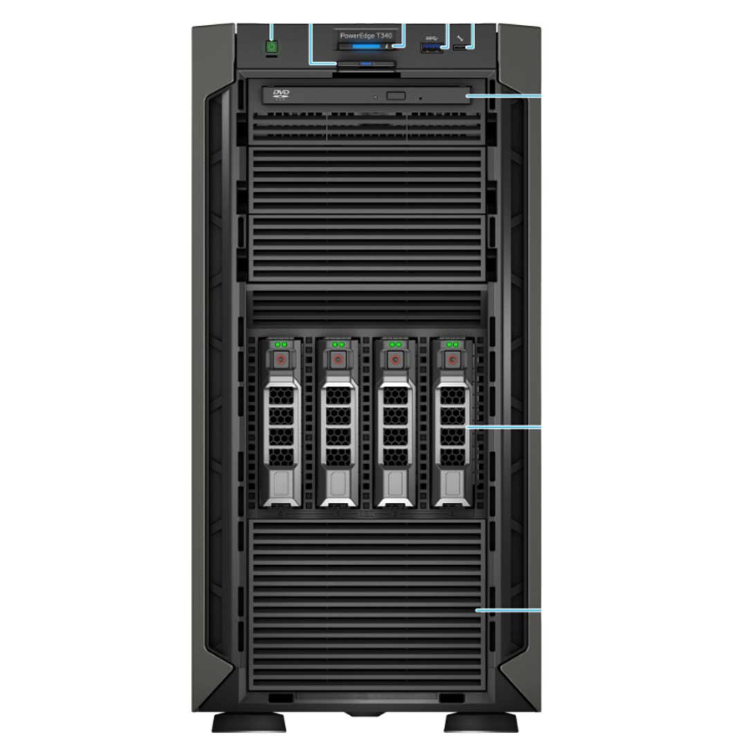 Dell PowerEdge T340 CTO Tower Server