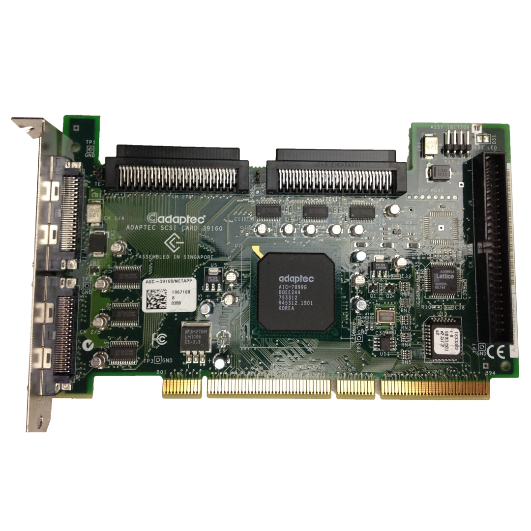 NetApp Adapter X2023C (ONTAP) PCI-X bus with plug 68p VHDCI (2p 160MB SCSI Cu)