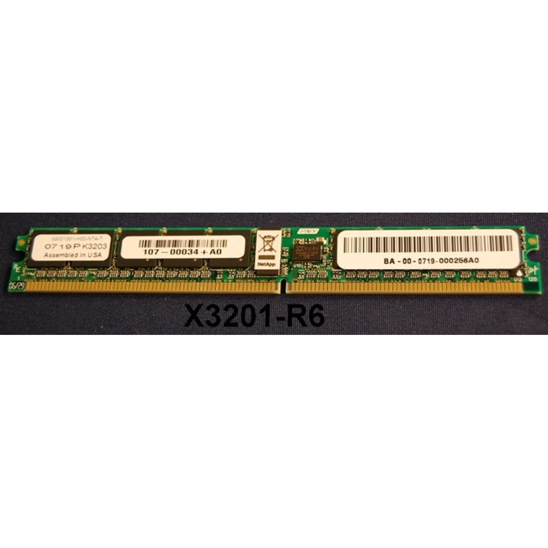 NetApp X3201A-R6 512MB ECC DIMM Memory (107-00034)