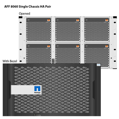 NetApp AFF8060 Single Chassis HA Pair Filer Head (AFF-8060A)