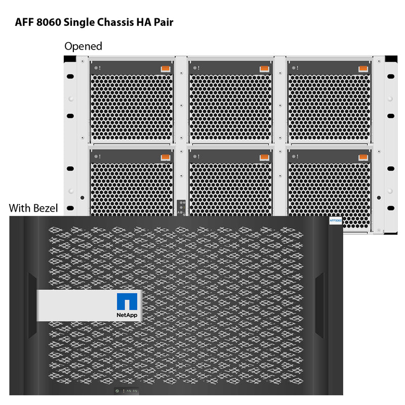 NetApp AFF-8060 Dual Controller All Flash Filer Head (HA) - ECS