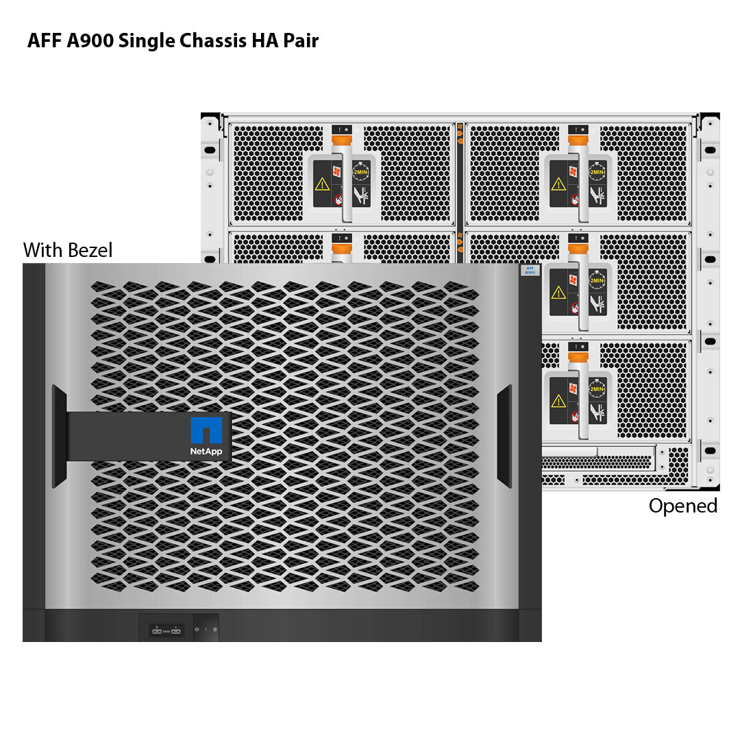 NetApp FAS8300 Dual Controller Ethernet Bundle Filer Head (HA) - ECS