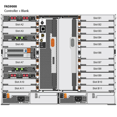 NetApp FAS9000 Single Chassis HA Pair Filer Head (FAS9000A)