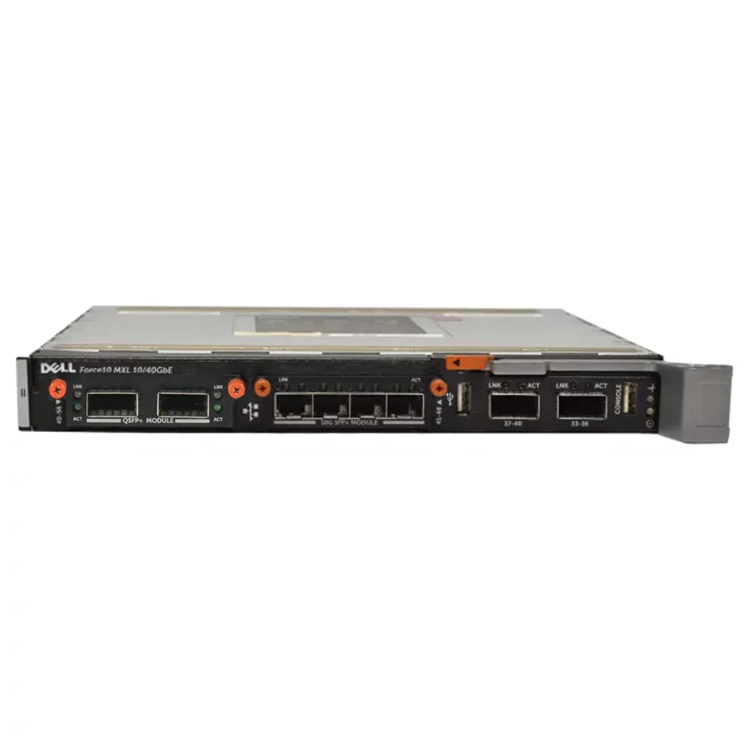 Dell Force10 MXL 10/40Gb Ethernet Switch - 4p 10Gbe SFP+ & 2p 40GbE QSFP+