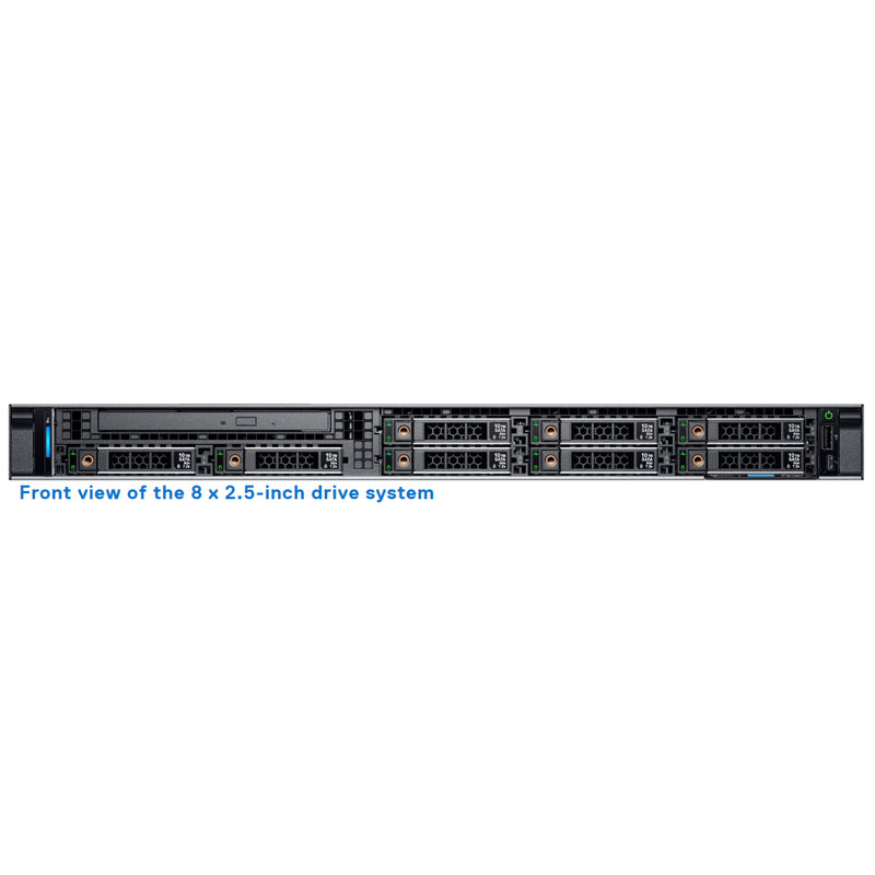 23FWF | Dell PowerEdge R340 Rack Server Chassis (8x2.5