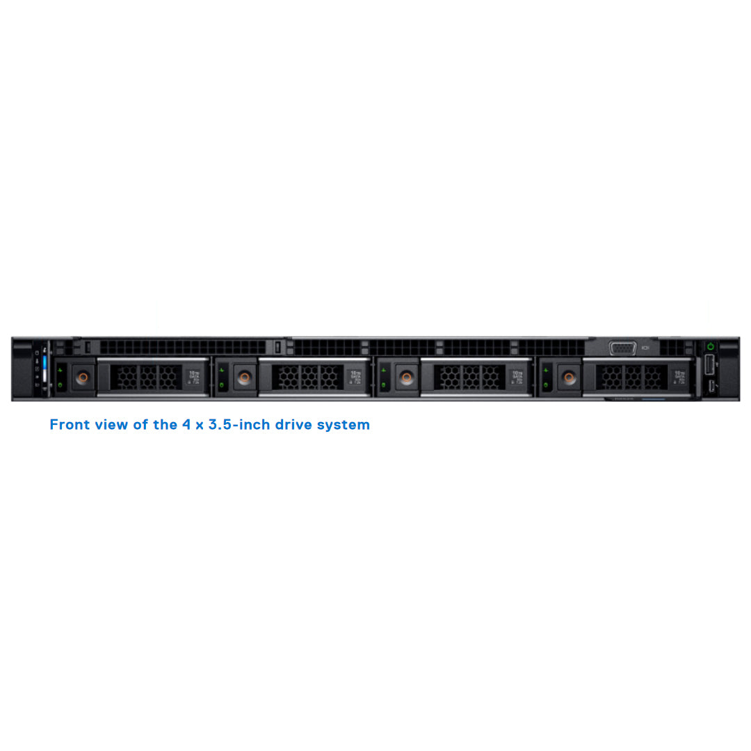 Dell PowerEdge R6525 Rack Server Chassis (4x3.5")