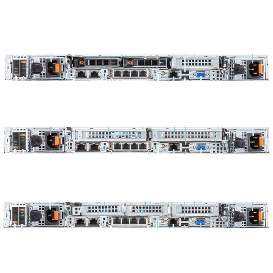 Dell PowerEdge R6525 Rack Server Chassis (10x2.5") (6x 2.5" SAS/SATA + 4 NVMe)