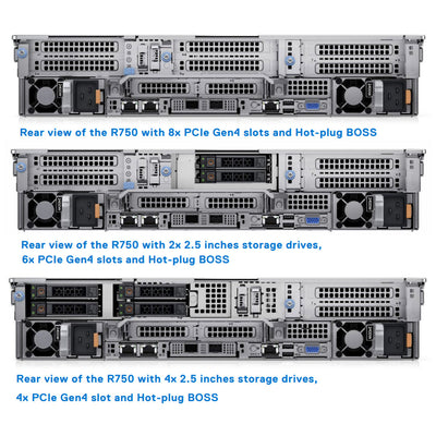 Dell PowerEdge R750 Chassis CTO 12x3.5" LFF