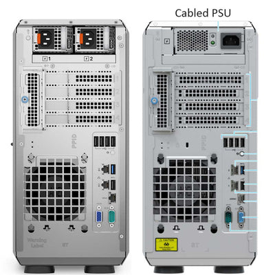 Dell PowerEdge T350 Chassis Tower Server (8x3.5")