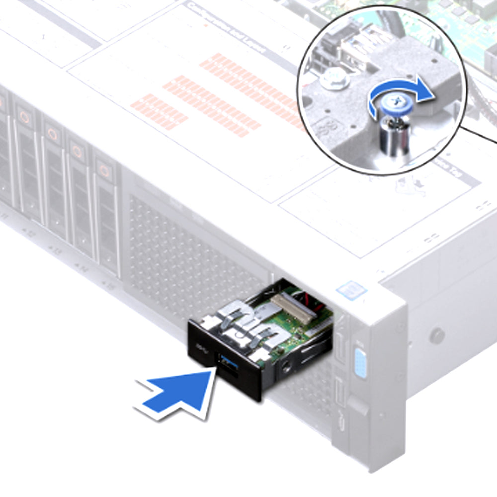Dell PowerEdge Front USB Module for Rack Servers - ECS