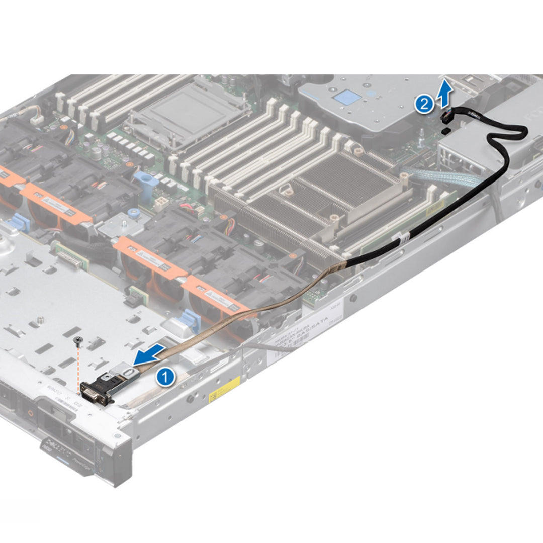 Dell PowerEdge Front VGA module 3.5" Chassis | 82W2P